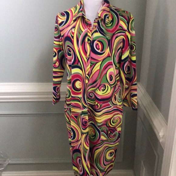 Buckhead Betties Dresses & Skirts - Buckhead Betties Hippie BOHO Shirt Dress NWT SZ L